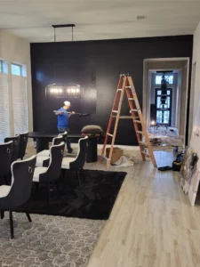 Black Interior Paint