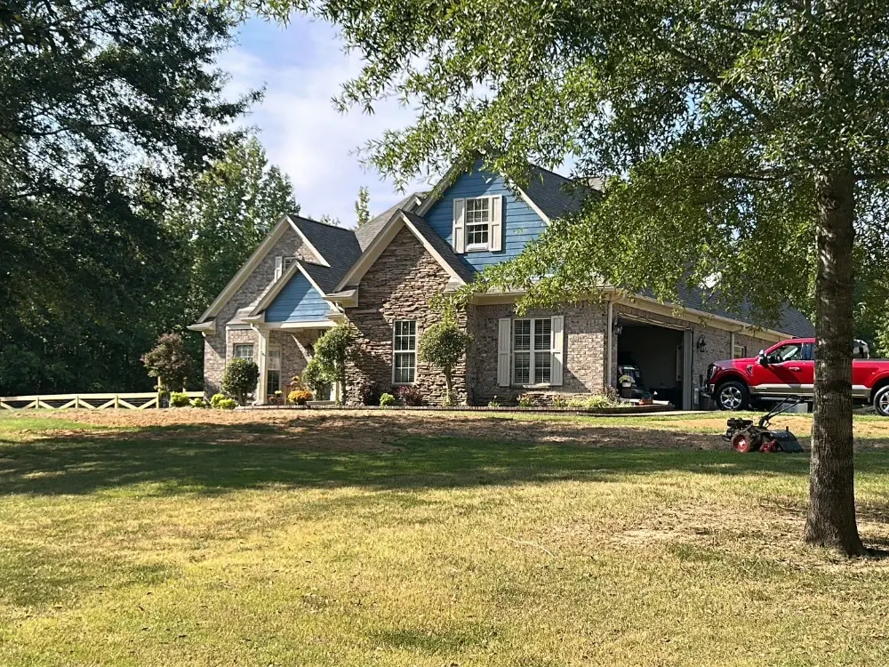 Garden with House