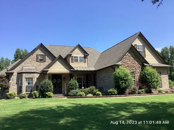 Landscape Brown House