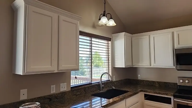 White Modular Kitchen